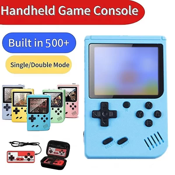 Built-in 500 + jeux classiques 5 pouces arcade rétro Console de jeux console pour Game Boy Émulateur TV Jeux vidéo Lecteur de jeux portable – Image 2