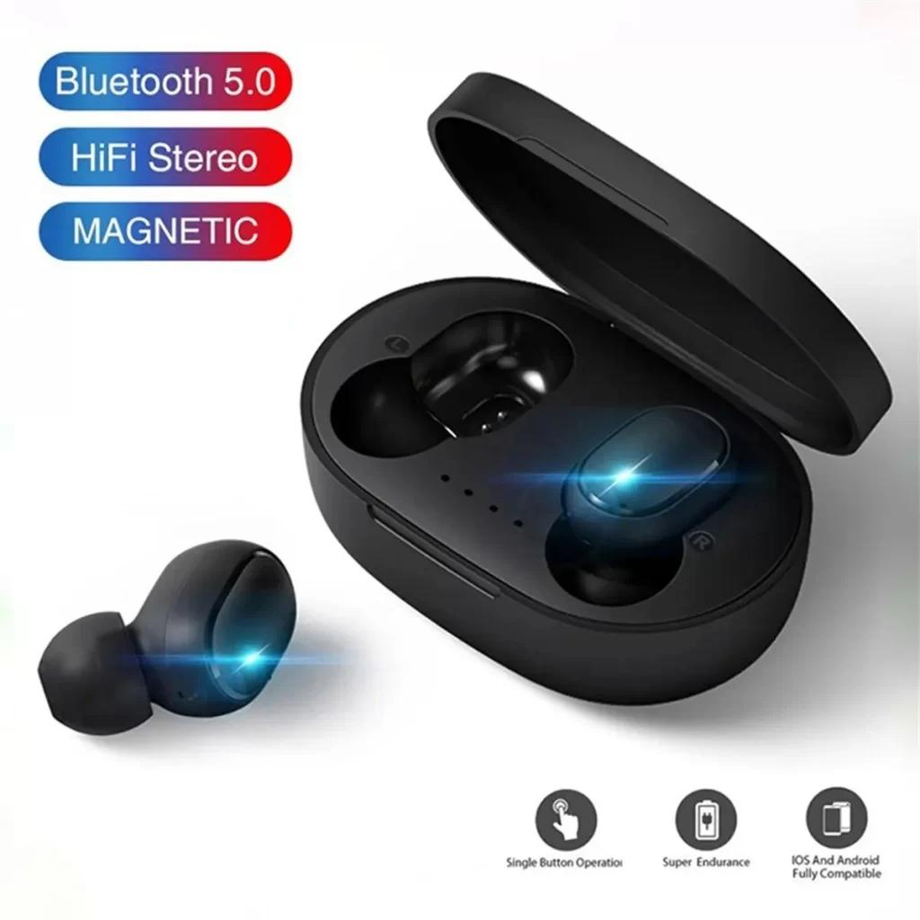 TWS A6S casque Bluetooth sans fil écouteurs annulation du bruit écouteurs écouteurs Bluetooth avec microphone pour Huawei Xiaomi Redmi