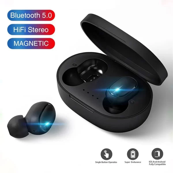 TWS A6S casque Bluetooth sans fil écouteurs annulation du bruit écouteurs écouteurs Bluetooth avec microphone pour Huawei Xiaomi Redmi – Image 2