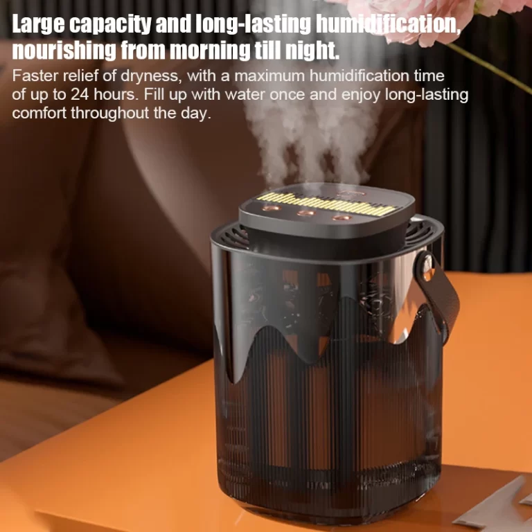 Humidificateur d'air 3L grande capacité 3 ports de pulvérisation atomiseur ménager USB bureau humidificateur de bureau Cool Mist Maker Aroma Diffuseur – Image 3