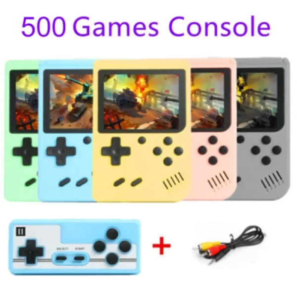 Built-in 500 + jeux classiques 5 pouces arcade rétro Console de jeux console pour Game Boy Émulateur TV Jeux vidéo Lecteur de jeux portable – Image 3