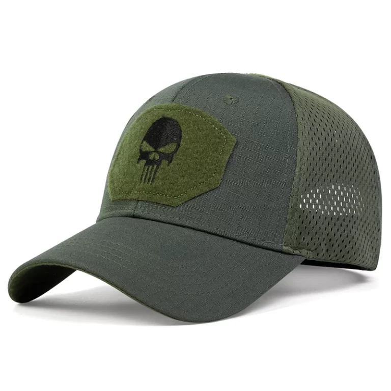Unisex crâne broderie étiquette caps de baseball respirant printemps et automne extérieur chapeau décontracté ajustable chapeau solaire – Image 9