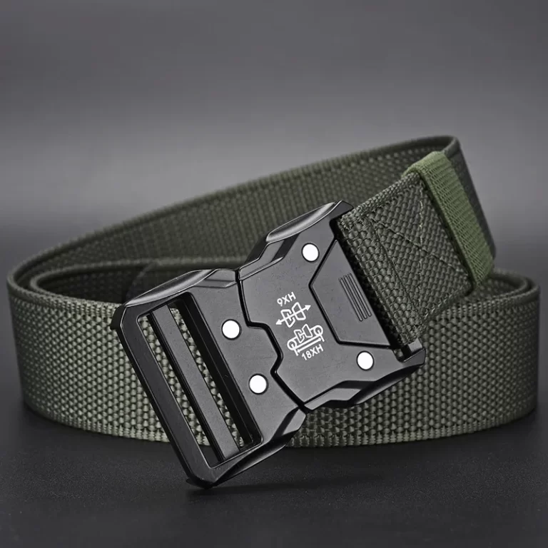 Ceinture tactique - boucle automatique durable, parfaite pour les aventures en plein air, accessoires unisex pour hommes et femmes – Image 3