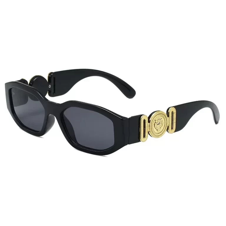 Nouvelles lunettes de soleil carrées irrégulières rétro pour femmes hommes concepteur de mode petit cadre lunettes de soleil tendance produit nuances UV400 – Image 2