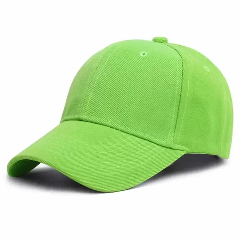 Couleur solide Twill Plain Soft Top Acrylic Sports Cap Papa Chapeaux ajustables Blancs Personnel Non structuré Baseball – Image 10