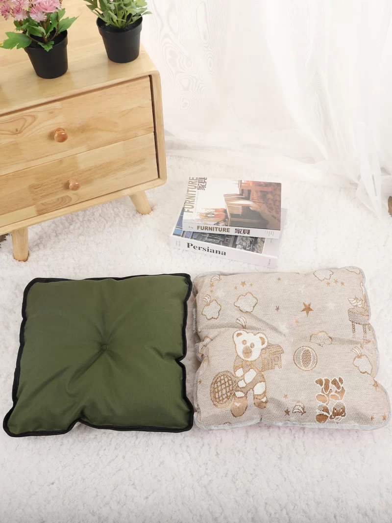 Tente pour animaux de compagnie Lit Cats Fournitures de maison Produits Accessoires Coussin chaud Mobilier canapé panier Lits d'hiver Coquille chaton tentes chat – Image 8