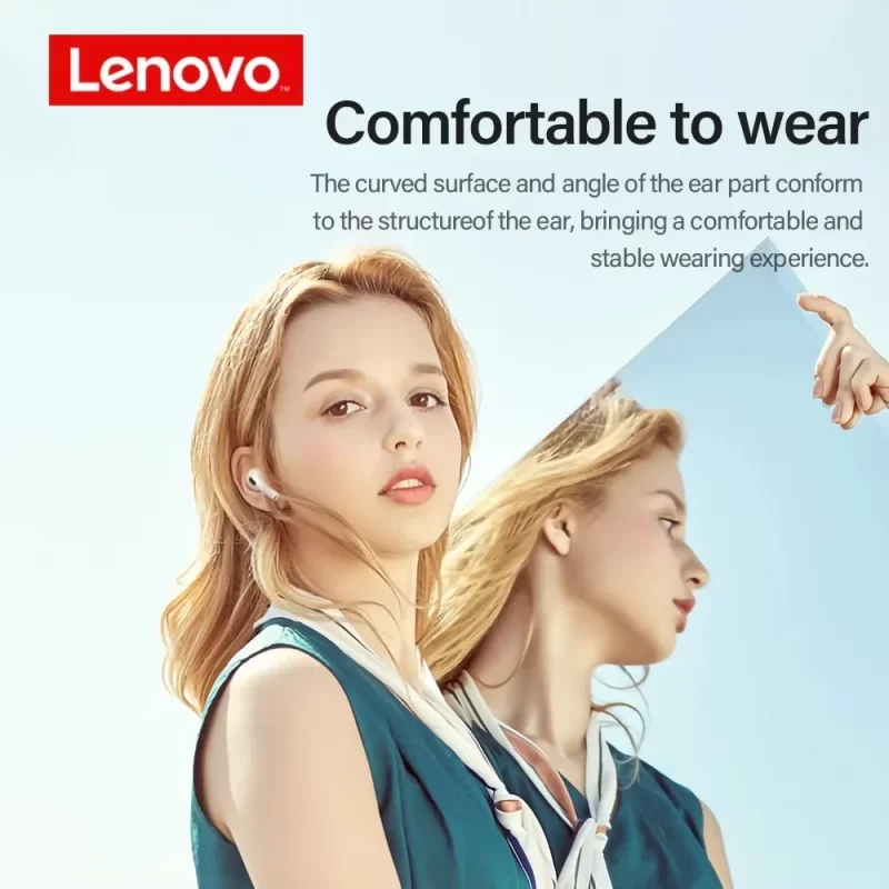 Écouteurs sans fil Lenovo LP40 d'origine TWS écouteurs Bluetooth Touch Control Sport Casque écouteurs stéréo pour téléphone Android – Image 6