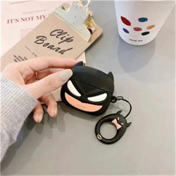 Casques d'écouteurs de dessin animé mignons pour Apple Airpods 4 / 1 / 2 / 3 Protecteur en silicone pour Airpods Pro 2 Funda Casque – Image 3