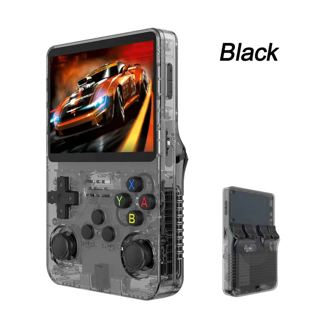 R36S Open Source K36 Console de jeu portable 3,5 pouces écran IPS intégré dans 16000 jeux Supporte les doubles en ligne Pour PS1 / PSP / DC – Image 6