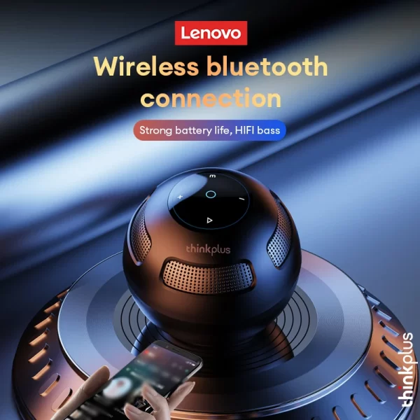 Choix d'original Lenovo TS5 Bluetooth V5.3 haut-parleur extérieur longue endurance haut-parleur sous-woofer lecteur de son surround portable – Image 6