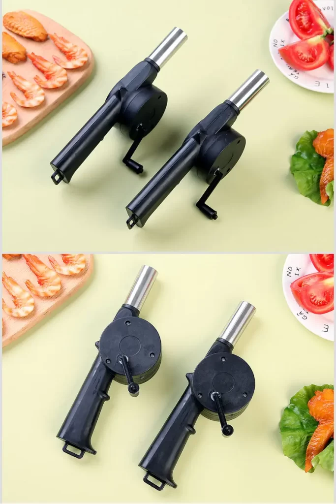 Blower à main ménager portable barbecue petit sèche-cheveux accessoires barbecue extérieur outils – Image 5