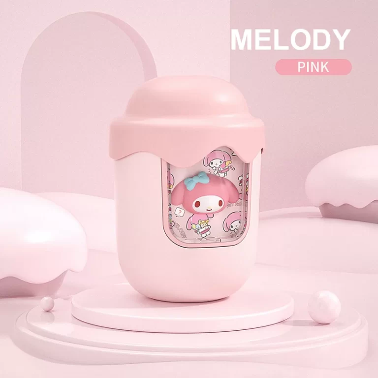 250ml Humidifie Air de bureau Cartoon Cute Kuromi Melody Pochacco Mini Pas de bruit Longue durée de vie de la batterie pour la voiture et humidificateur domestique – Image 7