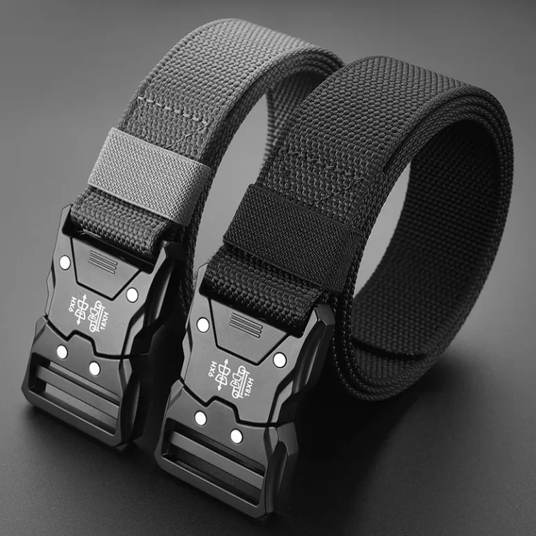 Ceinture tactique - boucle automatique durable, parfaite pour les aventures en plein air, accessoires unisex pour hommes et femmes – Image 2
