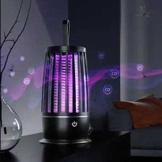 Xiaomi Mosquito Killer Lamp Chambre à coucher silencieuse USB rechargeable électrique Mosquito Swatter Portable extérieur Mosquito Repeller FlyTrap