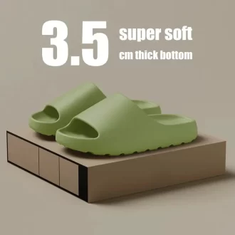 Chaussures de noix de coco Nuage sandales à semelle épaisse Mode d'été Soft Bottom Beach Men Slippers Sandals Womens Slides EVA