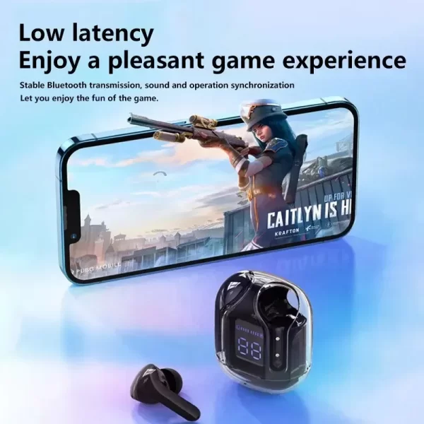 T2 écouteurs Bluetooth TWS Sports casque extérieur casque sans fil écouteurs pour téléphone intelligent Xiaomi Samsung Jeux Musique – Image 2