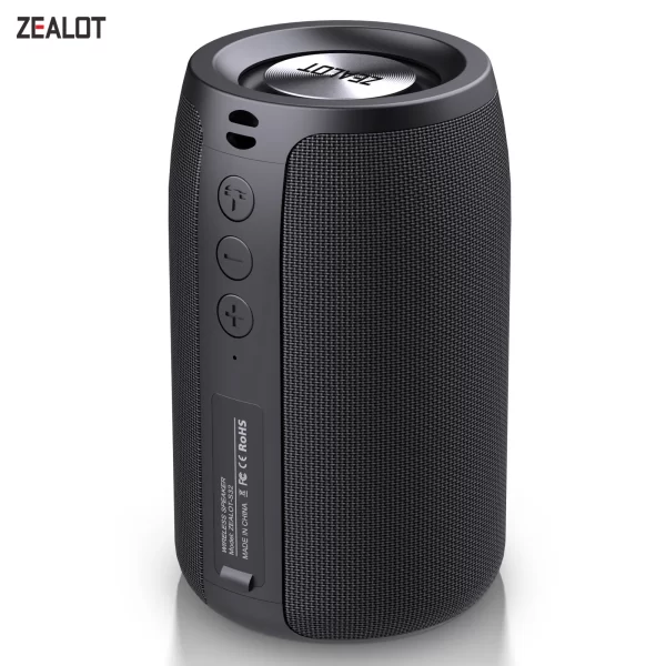ZEALOT-S32 Mini haut-parleur Bluetooth portable HIFI haut-parleur sans fil avec support de la colonne radio fm TF, TWS, USB – Image 2