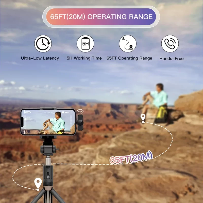 Microphone sans fil Lavalier Enregistrement audio et vidéo Mini Microphone pour iPhone Téléphone Android Diffusion en direct Mic Portable – Image 5