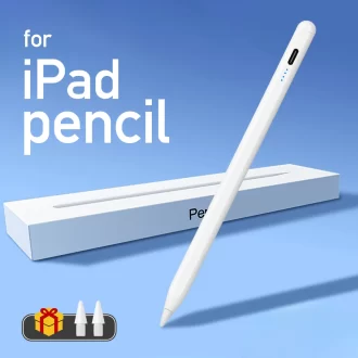 Stylus Pen pour Apple Pencil avec LED Power Indicators Palm Rejection Touch Pencil pour 2022 2021 2020 2019 2018 iPad Pencil