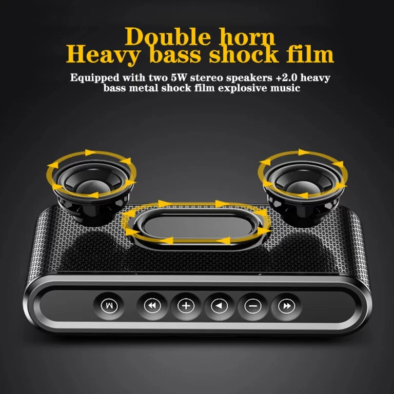 X6 8000mAh Battery Bluetooth-compatible V4 2 EDR Speaker Wireless TF Card USB Disk Subwoofer Mobile Power Bluetooth Speaker – Image 6