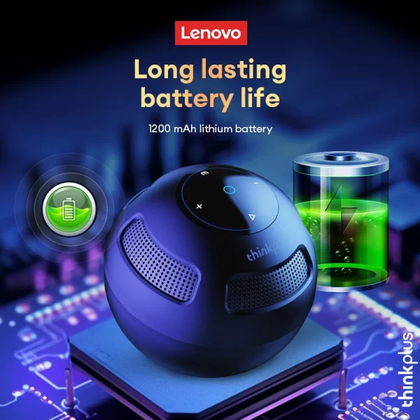 Choix d'original Lenovo TS5 Bluetooth V5.3 haut-parleur extérieur longue endurance haut-parleur sous-woofer lecteur de son surround portable – Image 4
