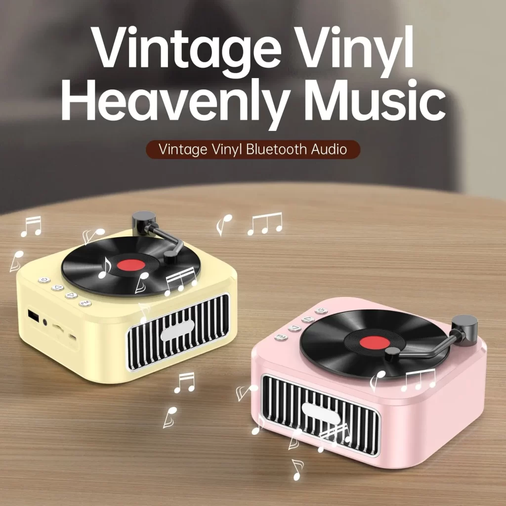 Petite animation intelligente rétro haut-parleur Bluetooth sous-woofer poupée portable petite haute qualité sonore surpoids bas haut de gamme