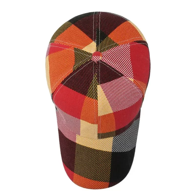Printemps été femmes hommes chapeaux à plaquettes mode chapeaux de baseball à plaquettes extérieurs cool ajustable Sun Cap Sports Chapeau – Image 5