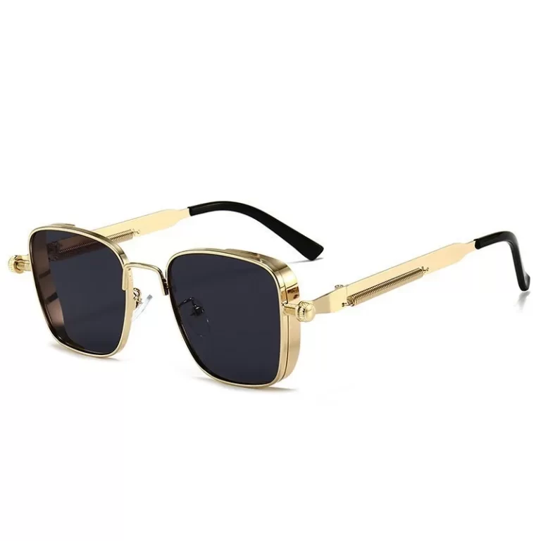 2025 Lunettes de soleil polarisées pour hommes haut de gamme belle conduite spéciale anti-UV de haute qualité métal punk tendances de mode lunettes de soleil – Image 4