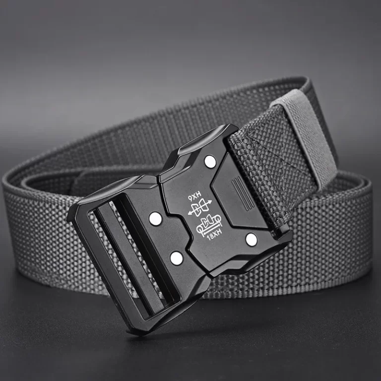 Ceinture tactique - boucle automatique durable, parfaite pour les aventures en plein air, accessoires unisex pour hommes et femmes – Image 8