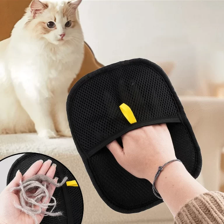 Gants de toilettage pour animaux de compagnie brosse dépoussiéreuse statique brosse enlève les poils de chien chat du canapé tapis vêtements fournitures d'outils – Image 2