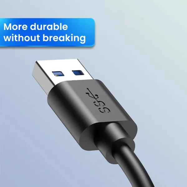 4 Ports USB HUB 3.0 haute vitesse Multi USB 3.0 Splitter Type c Adaptateur d'alimentation USB 2.0 Expander pour PC – Image 4