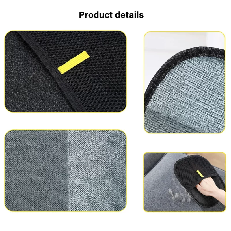 Gants de toilettage pour animaux de compagnie brosse dépoussiéreuse statique brosse enlève les poils de chien chat du canapé tapis vêtements fournitures d'outils – Image 6