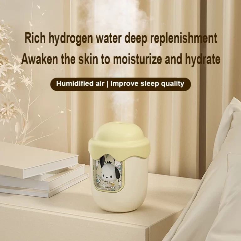 250ml Humidifie Air de bureau Cartoon Cute Kuromi Melody Pochacco Mini Pas de bruit Longue durée de vie de la batterie pour la voiture et humidificateur domestique – Image 5