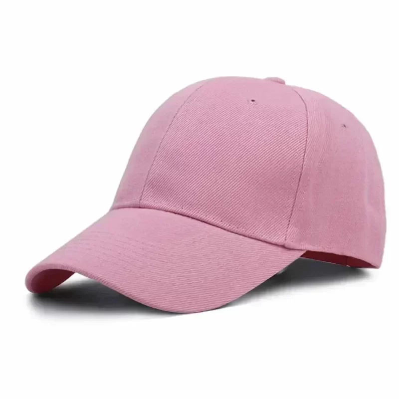 Couleur solide Twill Plain Soft Top Acrylic Sports Cap Papa Chapeaux ajustables Blancs Personnel Non structuré Baseball – Image 14