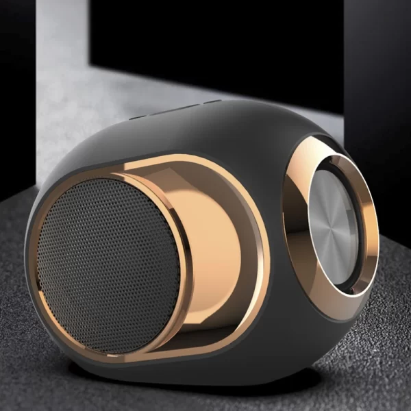 Haut-parleur Bluetooth portable X6 transfrontalier Nouveau haut-parleur Bluetooth sans fil Subwoofer extérieur puissant haut-parleur Bluetooth – Image 3