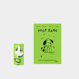 EPI Biodégradable Dog Poop Bags Lavande parfumée Pet Poop Bags avec porte-sacs extra épais Dog Poop Bags avec distributeur
