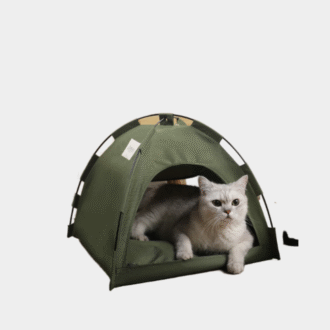 Tente pour animaux de compagnie Lit Cats Fournitures de maison Produits Accessoires Coussin chaud Mobilier canapé panier Lits d'hiver Coquille chaton tentes chat