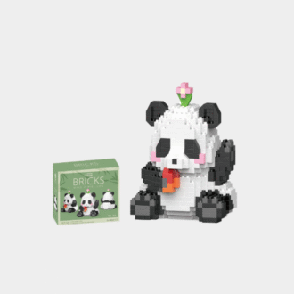 Creative DIY Assemable Animal Cute MINI Chinese Style Animal Panda Building Block Educational Boy Toys For Children Model Bricks