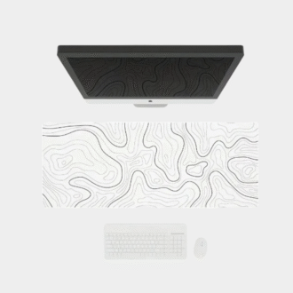1PC Grand Souris Pads pour bureau, Souris de jeu, Souris Pad avec bords cousu et base en caoutchouc antidérapant, Souris Pad étendue
