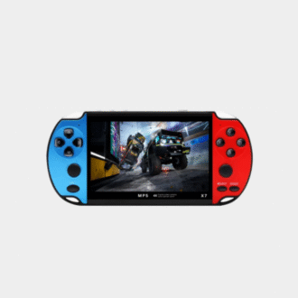 GAMINJA X7 4.3inch Console de jeu portable IPS écran lecteur de jeu vidéo HD Console de jeu intégrée 10000 jeux pour GBA GBC NES GBC