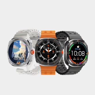 LAXASFIT Smart Watch GT7 Ultra 1,52 pouces AMOLED écran Bluetooth Talk Sport Fitness Smartwatch pour hommes Femmes Watch Cadeau de vacances