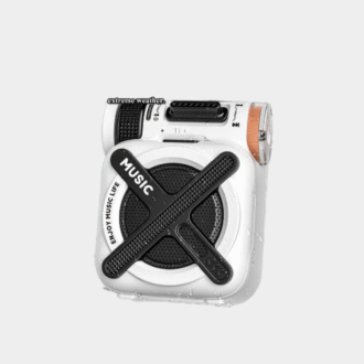 Haut-parleur Bluetooth mini poche IPX5 sous-woofer extérieur imperméable à l'eau sans fil TWS boîte à musique stéréo avec support de microphone carte TF