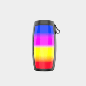 S12 haut-parleurs Bluetooth sans fil puissants boîtes à son portables sous-woofer basse audio de voiture lecteur MP3 système sonore lumières LED