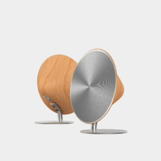 MINI330 haut-parleurs en bois rétro Bluetooth panneau de fonctionnement tactile petit sous-woofer de bureau maison hi-fi boîte à son stéréo Caixa De Som
