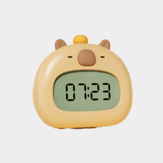 Lumière de nuit Capybara avec Alarm Dormir Tapping Lamp Night Nursery Night Lights pour la décoration de l'allaitement tout-petit