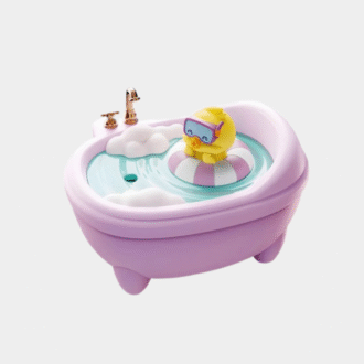 Humidificateur d'air de dessin animé Éclairage coloré 340ML Mini baignoire Diffuseur de forme Jouet pour enfants Humidificateurs de canard mignon Voiture Bureau silencieux