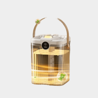 2L Portable Double - Spray USB Humidifier: Aroma Diffuser with Cooling Mist. Comes with a Delightful Small Night Light for Added