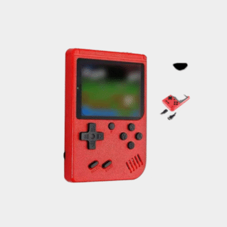 Une petite console de jeu portable pour enfants avec des centaines de jeux de charge peut être connectée au téléviseur