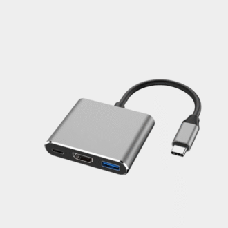 USB C HUB 3in1 Type C 3.0 à Station d'accueil compatible HDMI PD Charge rapide 4K Adaptateur HDMI Splitter pour ordinateur de téléphone MacBook