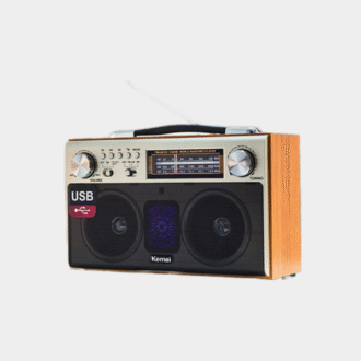 MD - 1702BT Wood Retro New Wireless BluetoothSound Box Home Desktop Extérieur Mini Subwoofer Carte haut-parleurs Radio FM pour les personnes âgées